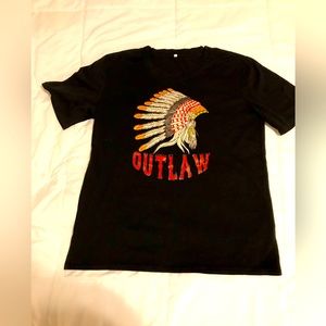 Outlaw premium tshirt, size XL G